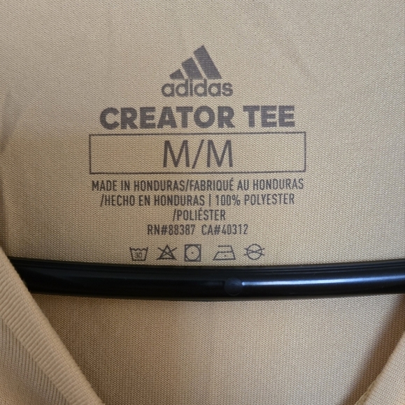 Adidas Tan Long Sleeve Shirt - Picture 4 of 7